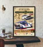 vintage motorsport poster