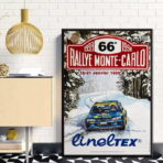 vintage rallye rennplakat