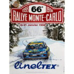 vintage rallye rennplakat