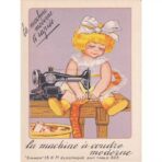 vintage kinder nahplakat