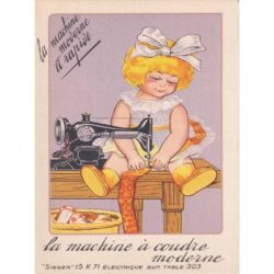 vintage kinder nahplakat