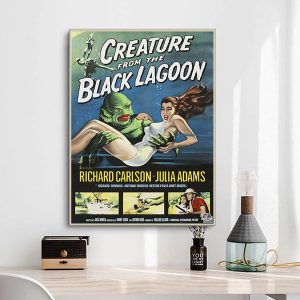 poster kreatur aus der schwarzen lagune