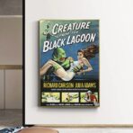 poster kreatur aus der schwarzen lagune