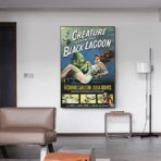 poster kreatur aus der schwarzen lagune