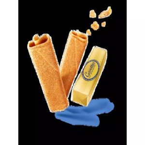 poster crepe gavottes vintage 1