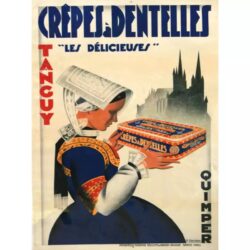 vintage crepes poster 1