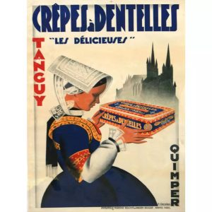 vintage crepes poster 1