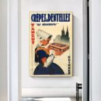 vintage crepes poster 1