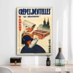 vintage crepes poster 1