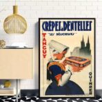 vintage crepes poster 1