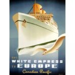 vintage kreuzfahrtplakat