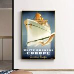 vintage kreuzfahrtplakat