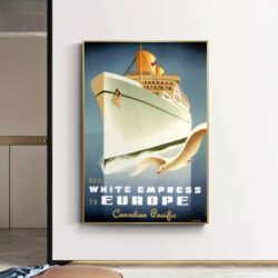 vintage kreuzfahrtplakat