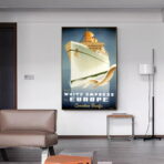 vintage kreuzfahrtplakat