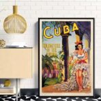 vintage poster kuba vintage
