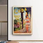 vintage poster kuba vintage