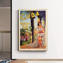 vintage poster kuba vintage