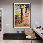 vintage poster kuba vintage