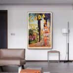 vintage poster kuba vintage