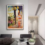 vintage poster kuba vintage