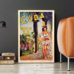 vintage poster kuba vintage