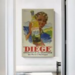 vintage alkohol kuchenposter