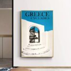 vintage zykladen poster