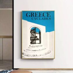 vintage zykladen poster