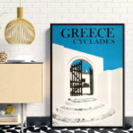vintage zykladen poster