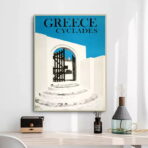 vintage zykladen poster