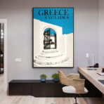 vintage zykladen poster