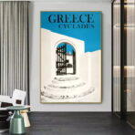 vintage zykladen poster