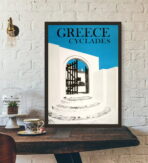 vintage zykladen poster