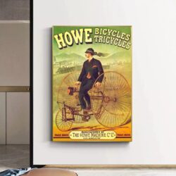 vintage radfahren poster london vintage