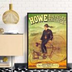 vintage radfahren poster london vintage