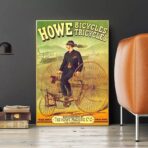 vintage radfahren poster london vintage