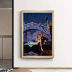 vintage paar kunstposter
