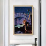 vintage paar kunstposter