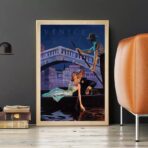 vintage paar kunstposter