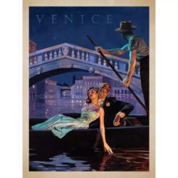 vintage paar kunstposter