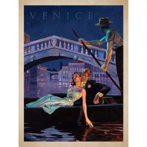 vintage paar kunstposter