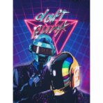 daft punk vintage poster 1