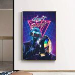 daft punk vintage poster 1