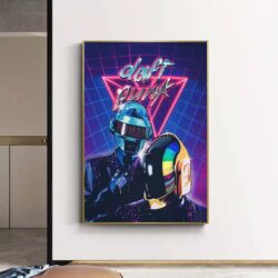 daft punk vintage poster 1