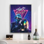 daft punk vintage poster 1