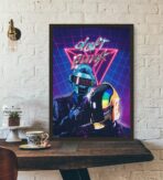 daft punk vintage poster 1