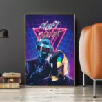 daft punk vintage poster 1