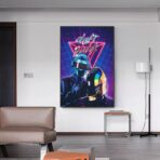 daft punk vintage poster 1
