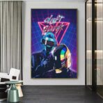 daft punk vintage poster 1