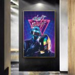 daft punk vintage poster 1